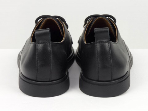 Женские кожаные туфли Black Elegance на анатомической колодке